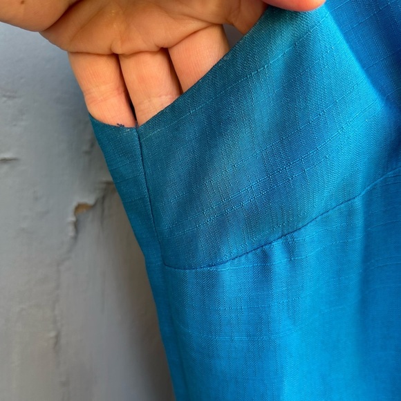 Vintage 1960’s Union Made Silk shift; size approx 6 - Picture 9 of 11